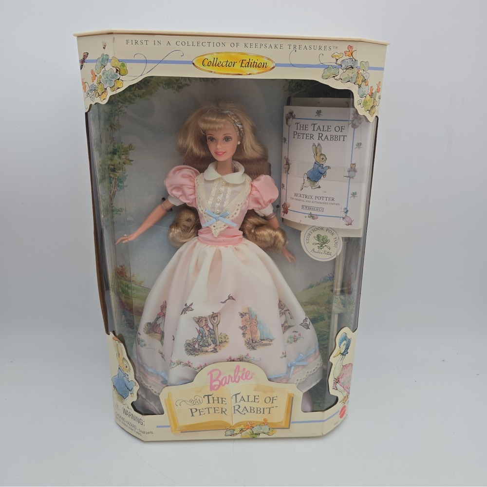 1997 BARBIE AND THE TALE OF PETER RABBIT -19360 - ORIGINAL BOX